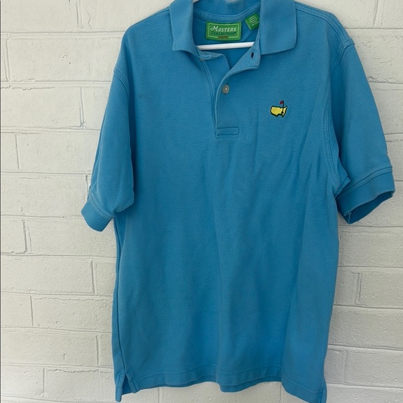 Masters Other - Blue Polo Shirt with Embroidered Logo